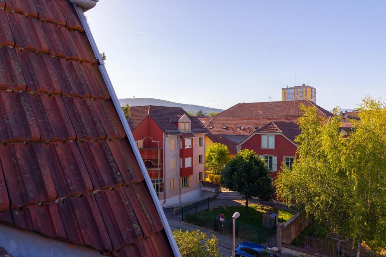Studio cocon sous les toits de Jaurès Belfort Esterno foto